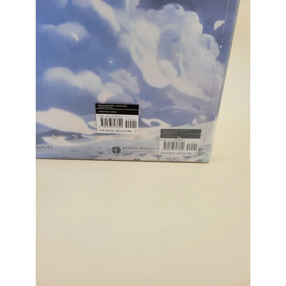 Genshin Impact Official Art Book Vol 1 Hardcover miHoYo Slipcase 9780063298583